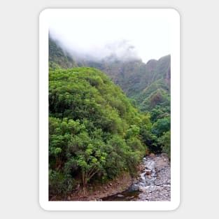 Iao Valley State Park Study 3 Sticker